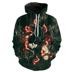 Dragon Ball Z Goku Sudadera SSJ3 Negro