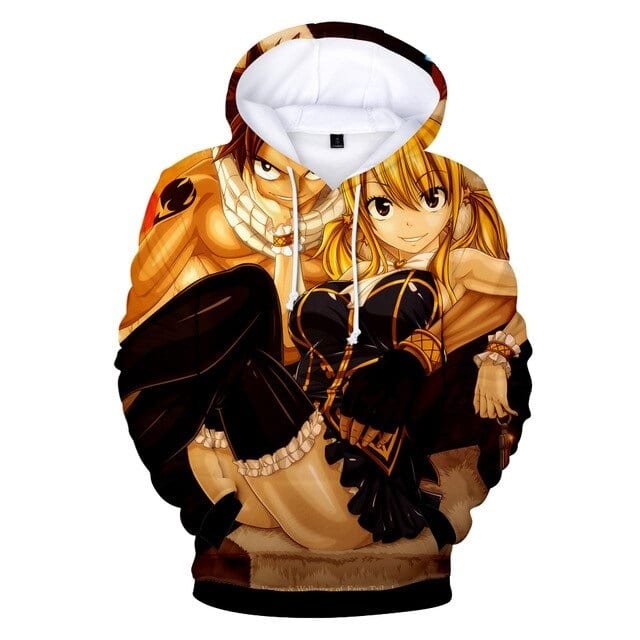 Sudadera Natsu x Lucy Fairy Tail Sudadera Natsu x Lucy Fairy Tail
