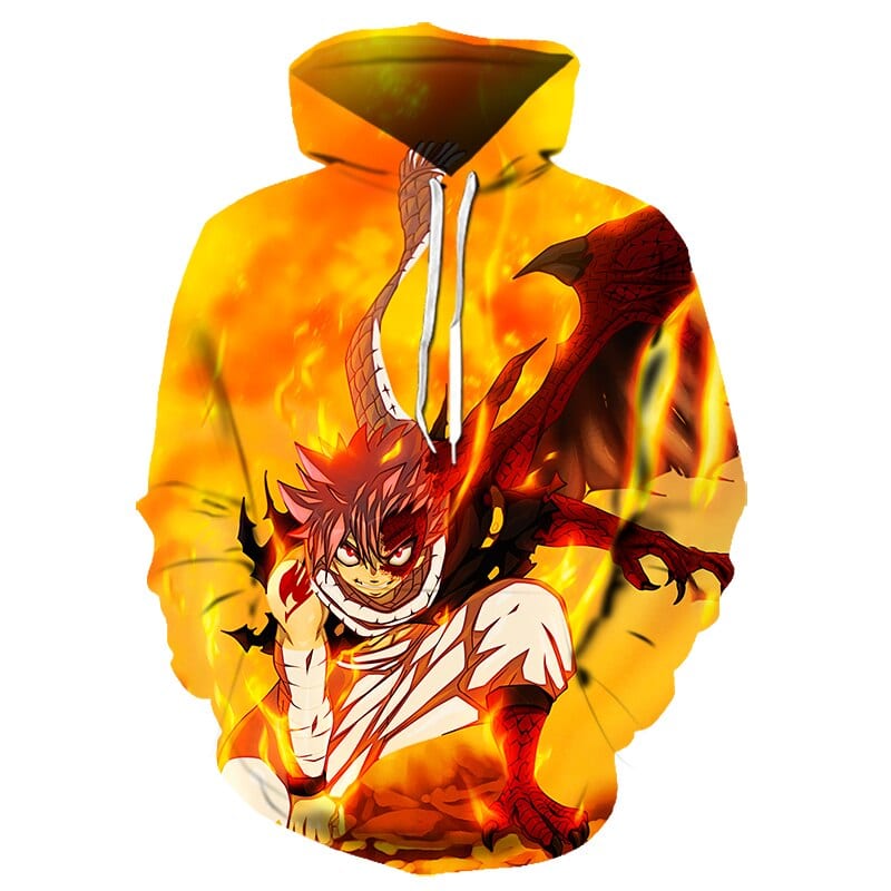 Sudadera Fairy Tail Natsu Dragon Power Sudadera Fairy Tail Natsu Dragon Power