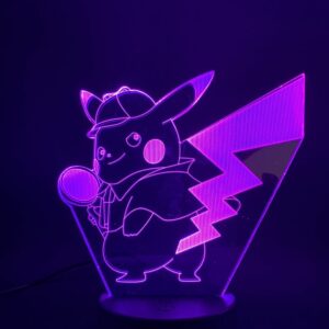 Lámpara Pokémon Pikachu Detective