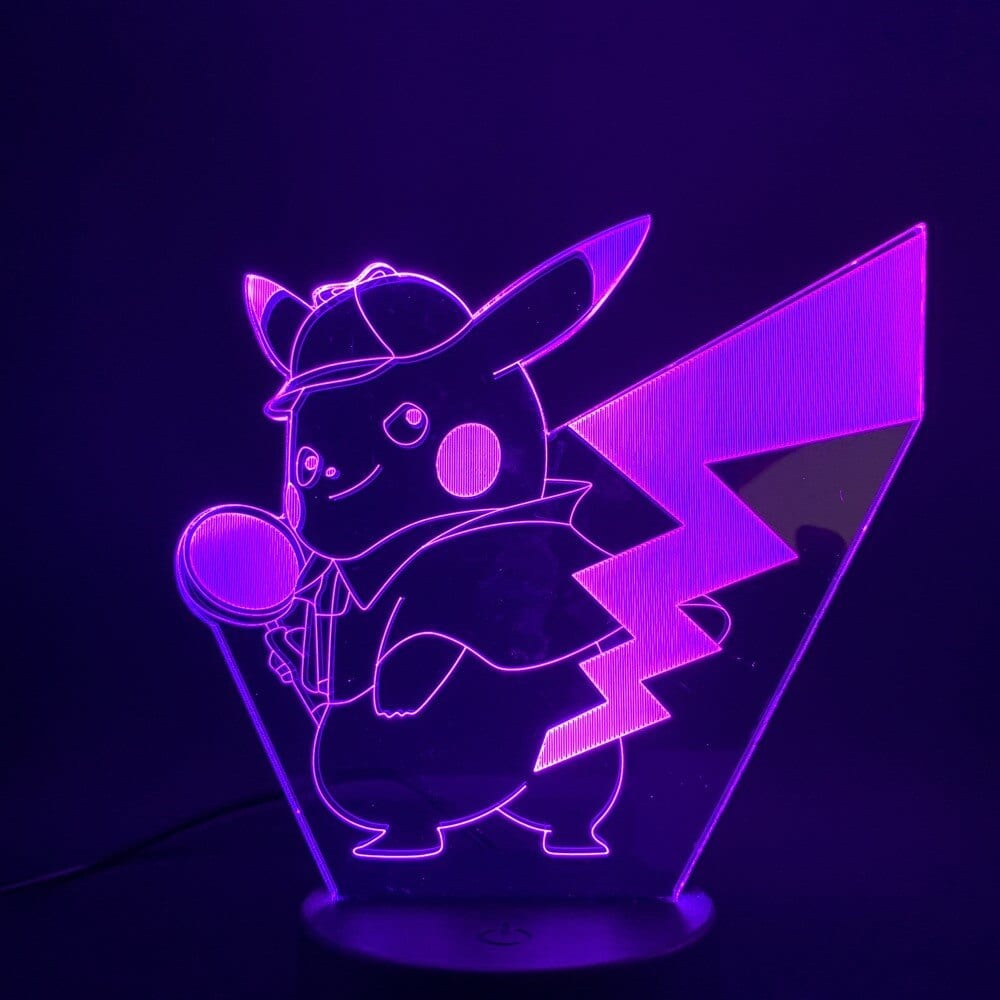 Lámpara Pokémon Pikachu Detective Lámpara Pokémon Pikachu Detective