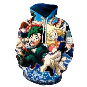 Sudadera My Hero Academia Protagonistas Principales