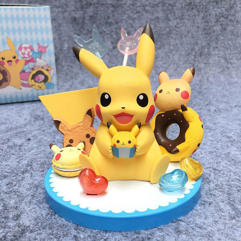 Figura de acción Pokémon Pikachu Kaiwaii Figura de acción Pokémon Pikachu Kaiwaii