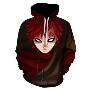 Sudadera Arena Naruto Gaara