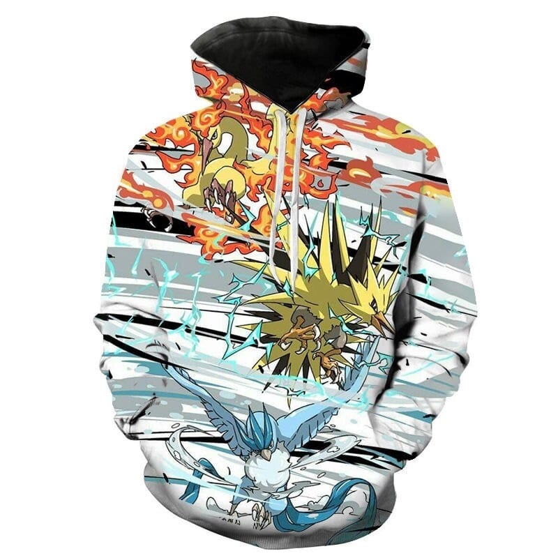 Sudadera Pokémon Sulfura Electhor Artikodin Sudadera Pokémon Sulfura Electhor Artikodin