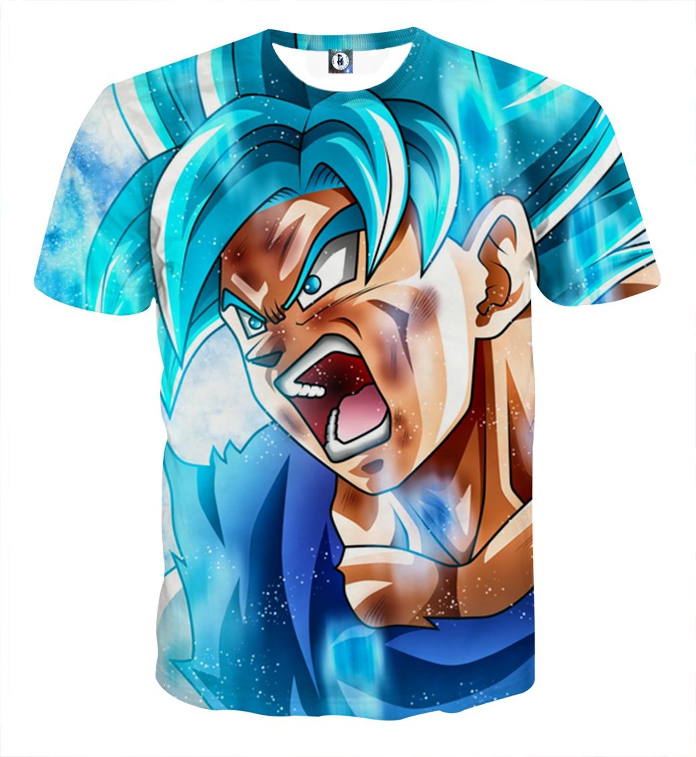 Camiseta DBS Son Goku SSGSS Camiseta DBS Son Goku SSGSS