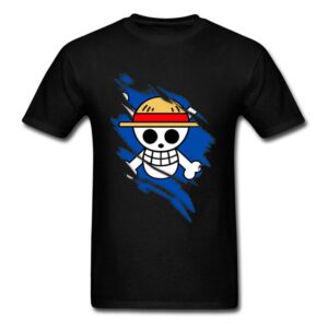 Camiseta One Piece Emblema Pirata Luffy