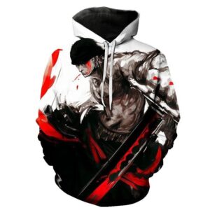 Sudadera One Piece Zoro Graphic