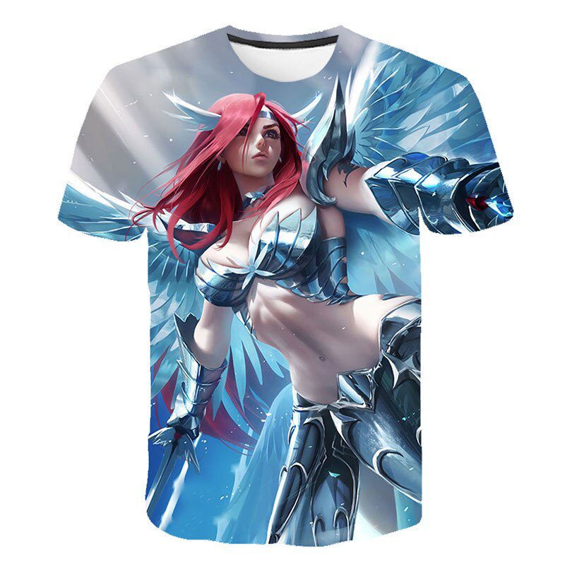 Camiseta Fairy Tail Erza Nature Armour Camiseta Fairy Tail Erza Nature Armour