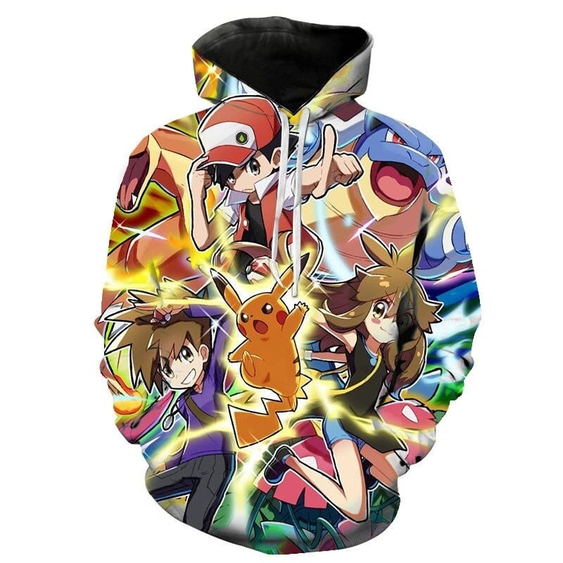 Sudadera Pokémon Versión Roja Sudadera Pokémon Versión Roja