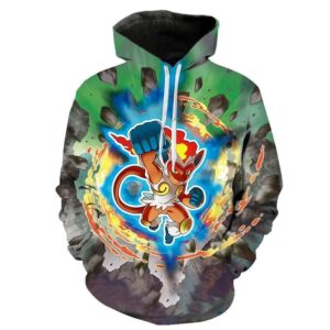 Sudadera Pokémon Simiabraz
