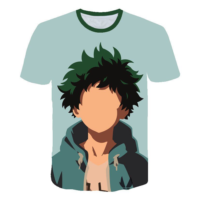 Camiseta MHA Izuku Midoriya Camiseta MHA Izuku Midoriya