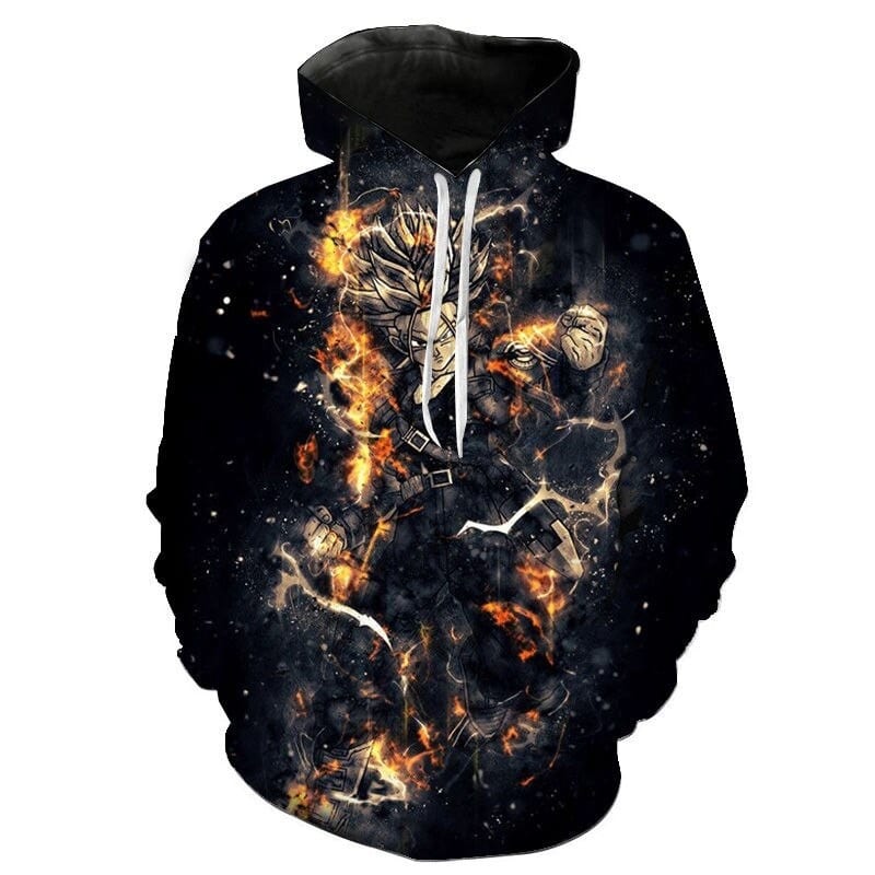 Dragon Ball Z Mirai Troncos Sudadera SSJ Dragon Ball Z Mirai Troncos Sudadera SSJ