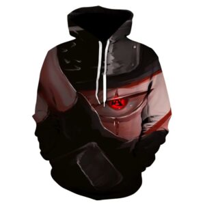 Sudadera Naruto Kakashi Mangekyou Sharingan