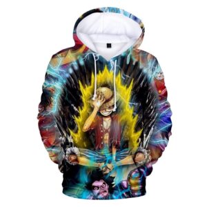 Sudadera One Piece Luffy Aura