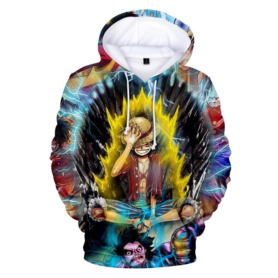 Sudadera One Piece Luffy Aura Sudadera One Piece Luffy Aura