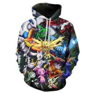 Sudadera Pokémon Todos Legendarios