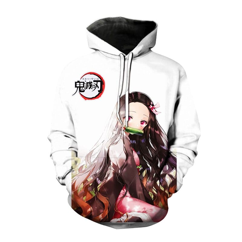 Sudadera Cazador de Demonios Nezuko Bambú Sudadera Cazador de Demonios Nezuko Bambú