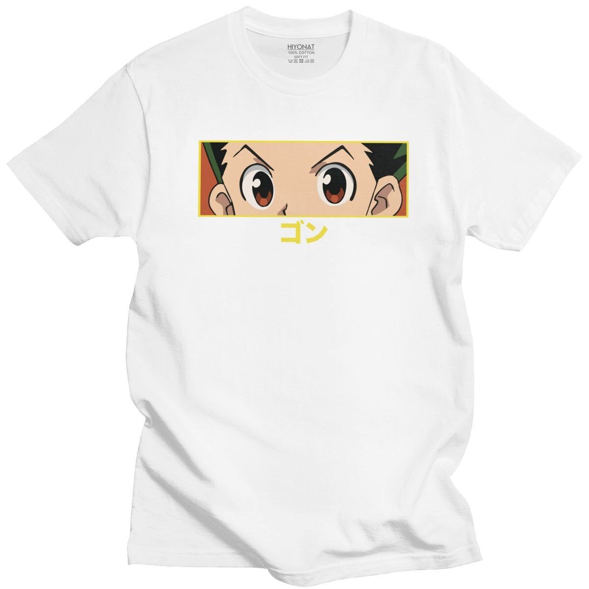 Camiseta Hunter X Hunter Gon Blanca Camiseta Hunter X Hunter Gon Blanca