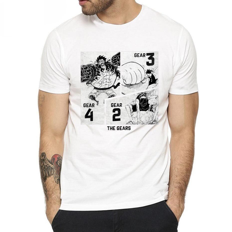 Camiseta One Piece The Gears Camiseta One Piece The Gears