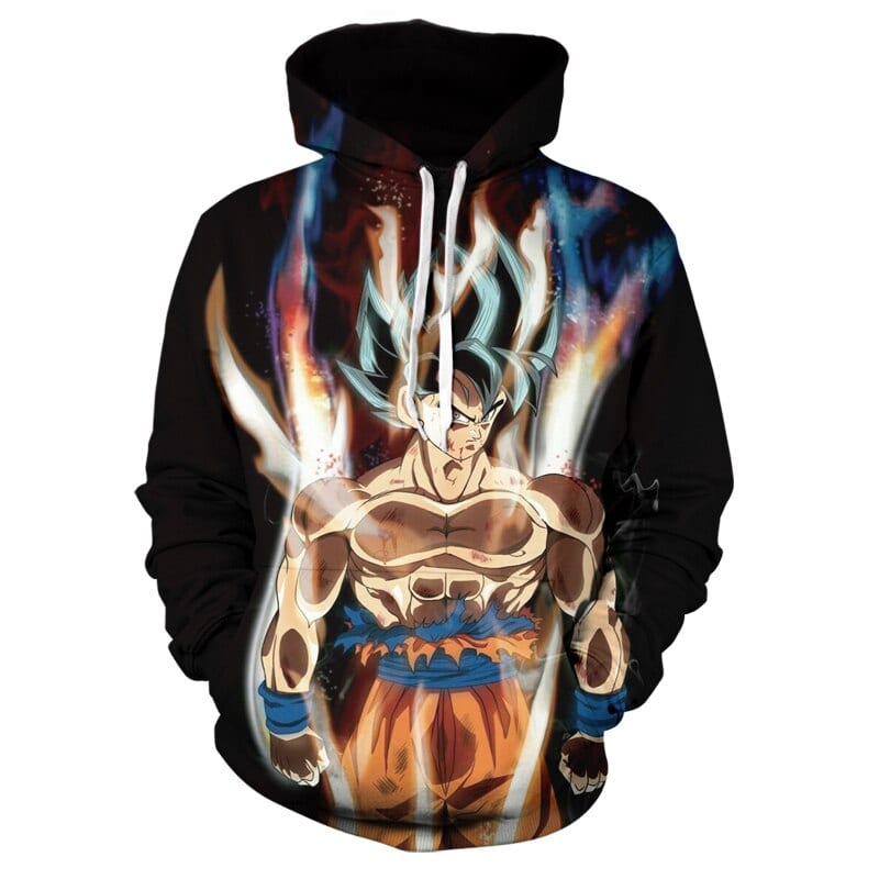 Sudadera DBS Goku Reflejo Trascendental Sudadera DBS Goku Reflejo Trascendental