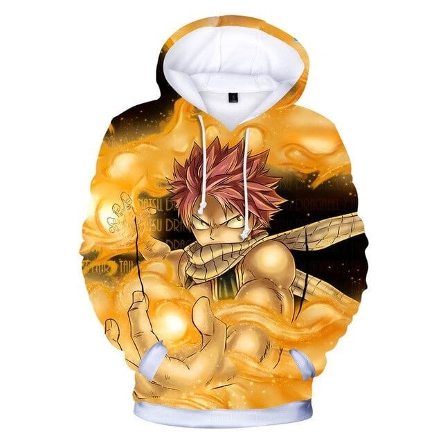 Sudadera Fairy Tail Natsu Hijo De Ignir Sudadera Fairy Tail Natsu Hijo De Ignir