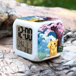 Reloj despertador Pokémon Pikachu Cerezo