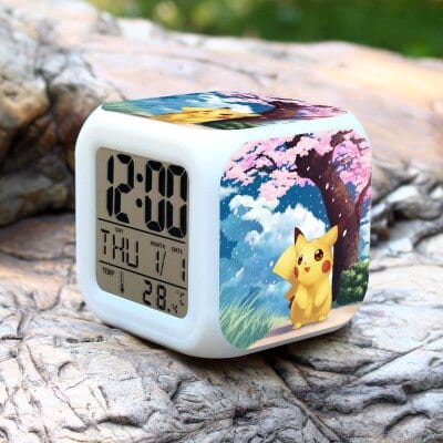 Reloj despertador Pokémon Pikachu Cerezo Reloj despertador Pokémon Pikachu Cerezo