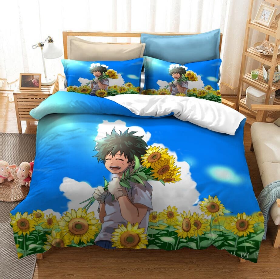 Funda Nórdica My Hero Academia Deku Smile Funda Nórdica My Hero Academia Deku Smile