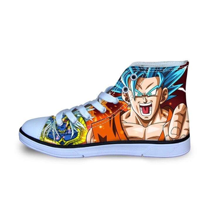 DBS Goku Super Saiyan Azul Zapatos DBS Goku Super Saiyan Azul Zapatos