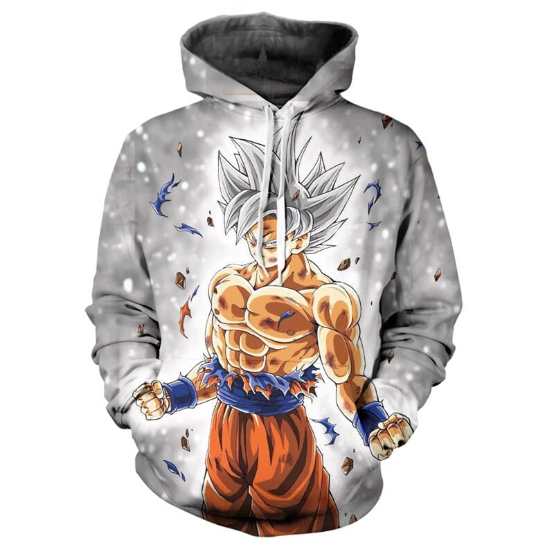 Sudadera DBS Goku Control Instintivo del Movimiento Sudadera DBS Goku Control Instintivo del Movimiento