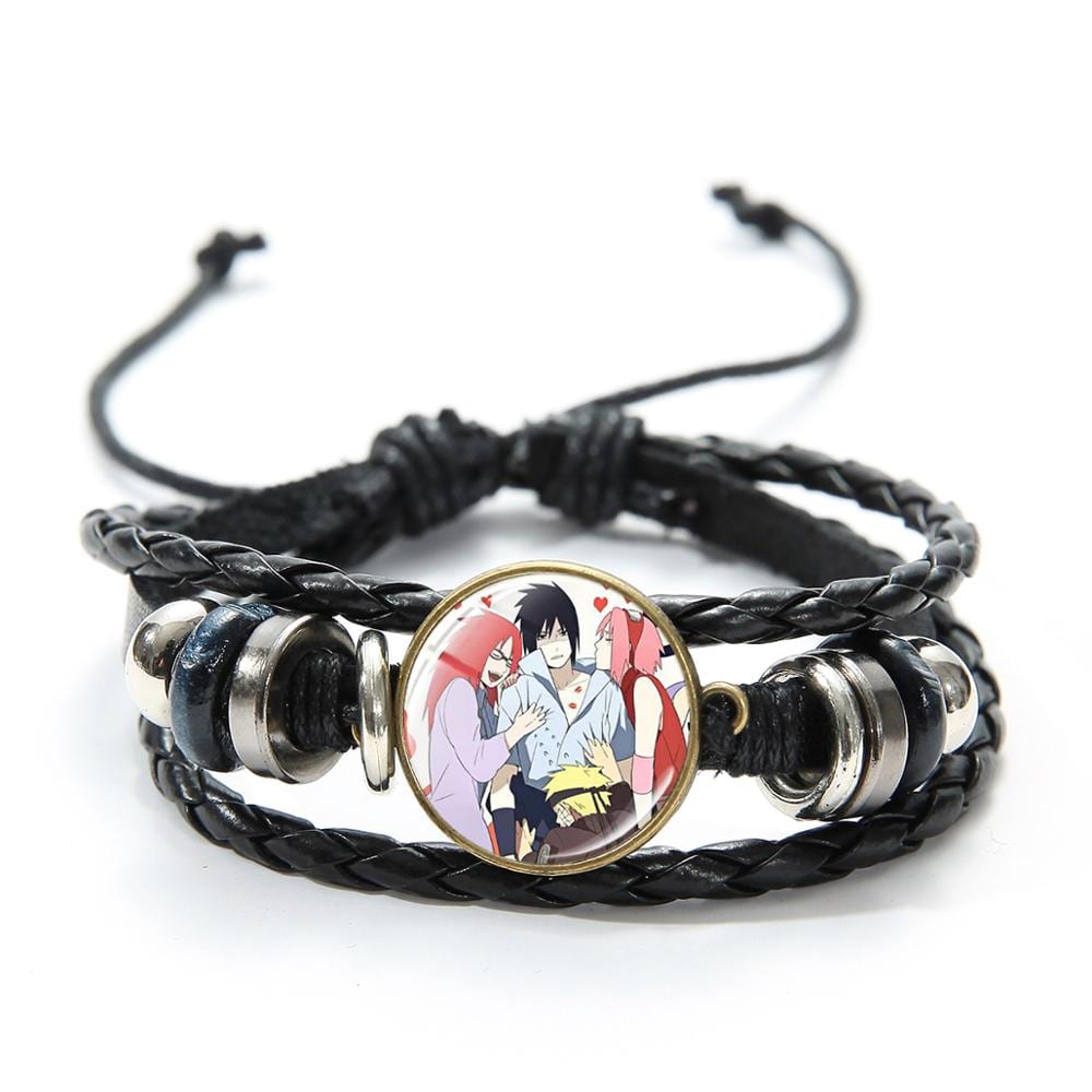 Pulsera Triángulo de Amor Naruto Pulsera Triángulo de Amor Naruto