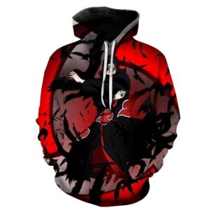 Sudadera Naruto Itachi Raven