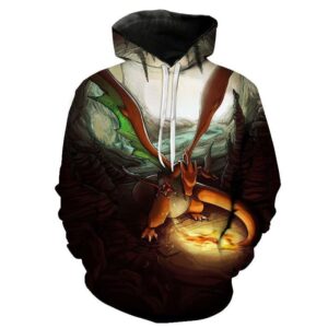 Sudadera Pokémon Mega-Charizard Y