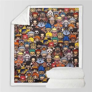 Una Pieza Luffy Mini Plaid