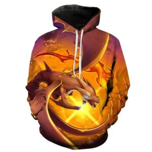 Sudadera Pokémon Mega Fireball Y