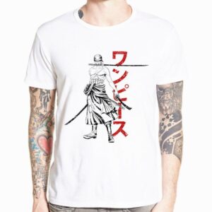 Camiseta One Piece Zoro Kanji