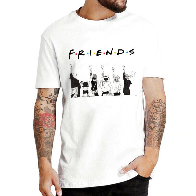 Camiseta One Piece Friends Camiseta One Piece Friends