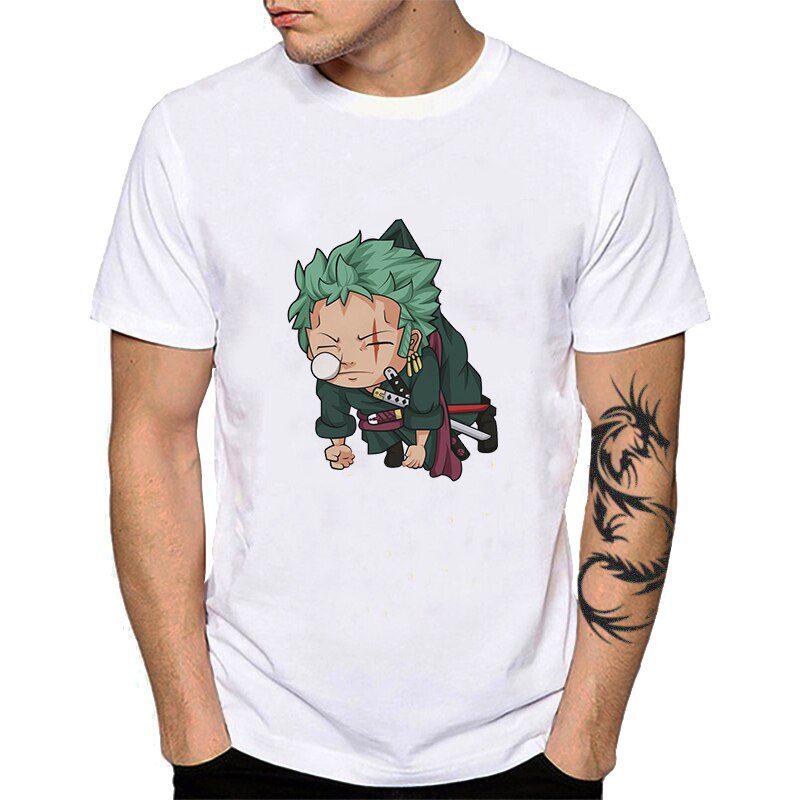 Camiseta One Piece Zoro Sleep Camiseta One Piece Zoro Sleep