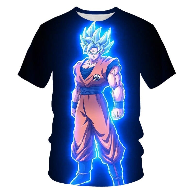 Camiseta Dragon Ball Super Goku SSGSS Camiseta Dragon Ball Super Goku SSGSS