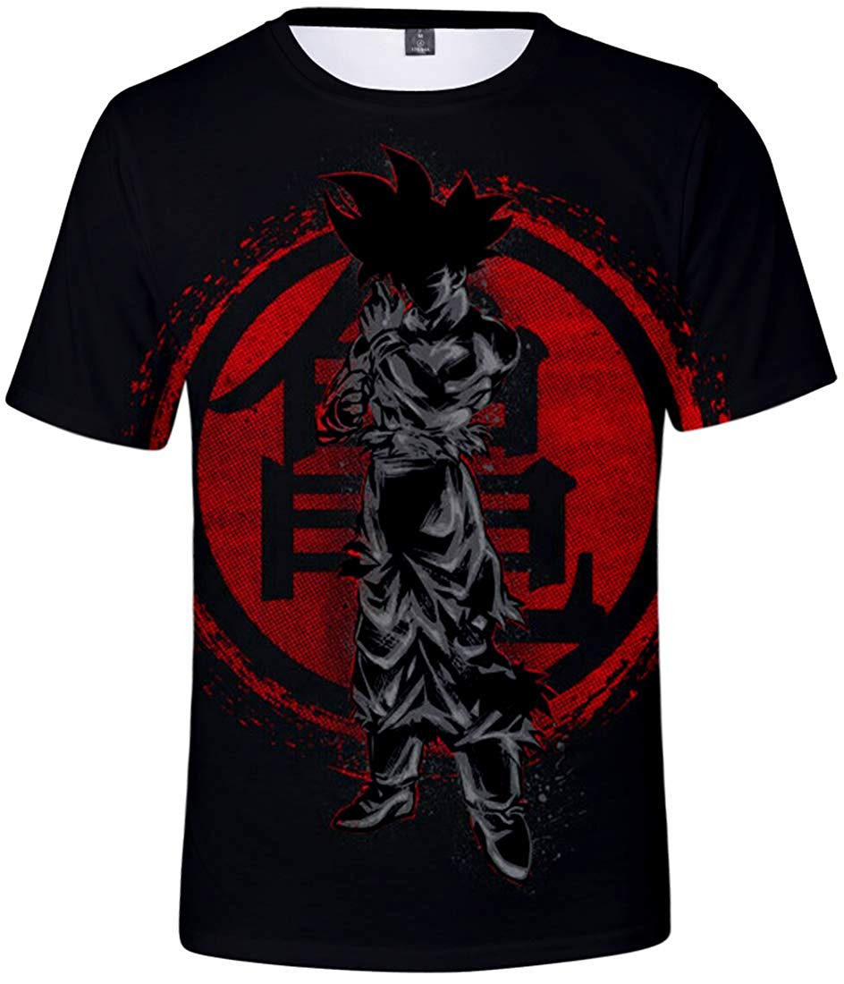 Camiseta Dragon Ball Z Goku Kanji Camiseta Dragon Ball Z Goku Kanji