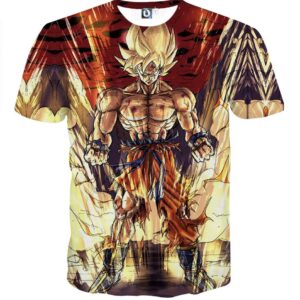 DBZ Goku SSJ Camiseta