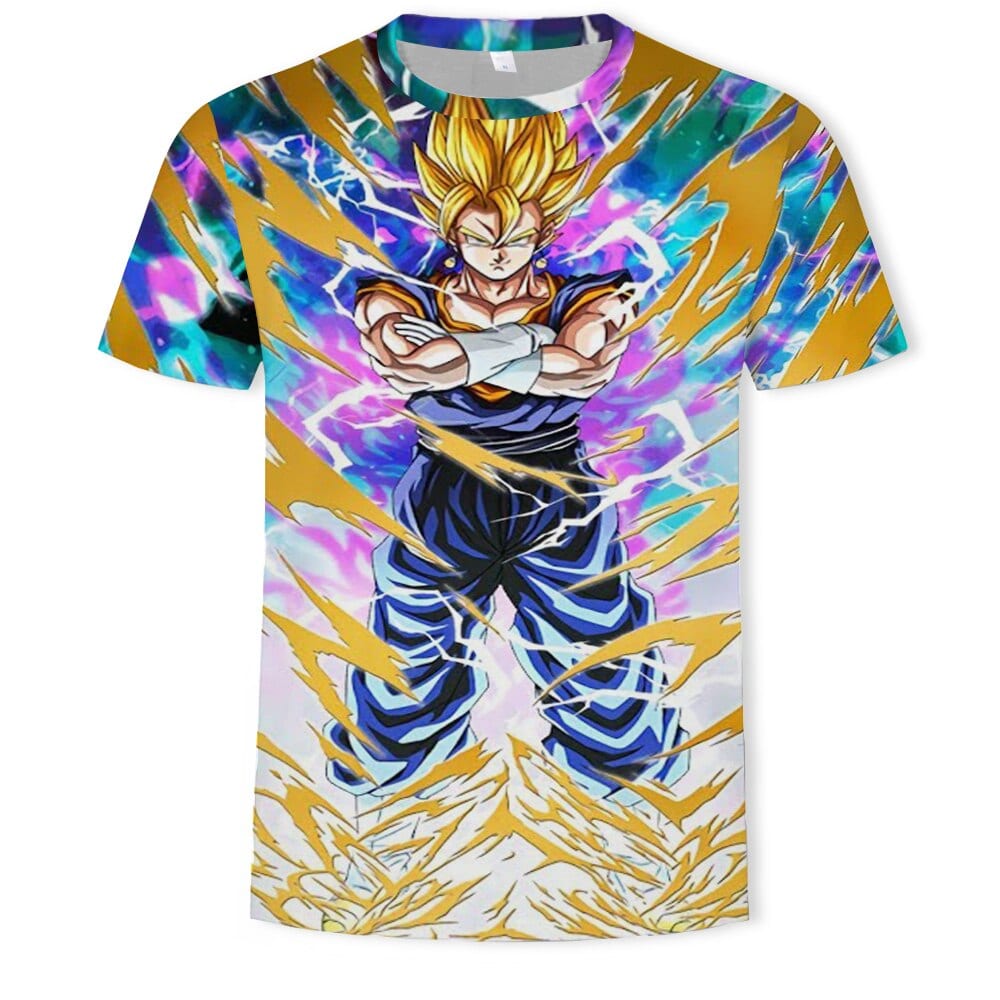 Camiseta Dragon Ball Z Vegeto SSJ2 Camiseta Dragon Ball Z Vegeto SSJ2