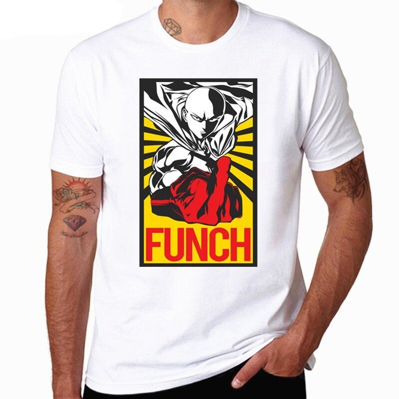 Camiseta One Punch Man Funch Camiseta One Punch Man Funch