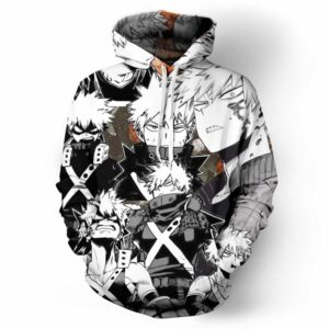 Sudadera My Hero Academia Katsuki Bakugo