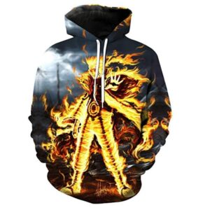 Sudadera Naruto Kyubi Chakra