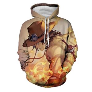 One Piece Sudadera Pōtogasu Dī Ēsu