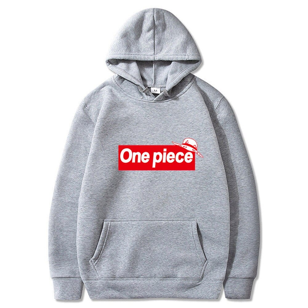 Sudadera One Piece Gris Sudadera One Piece Gris