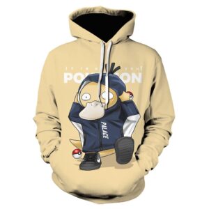 Sudadera Pokémon Psykokwak Streetwear