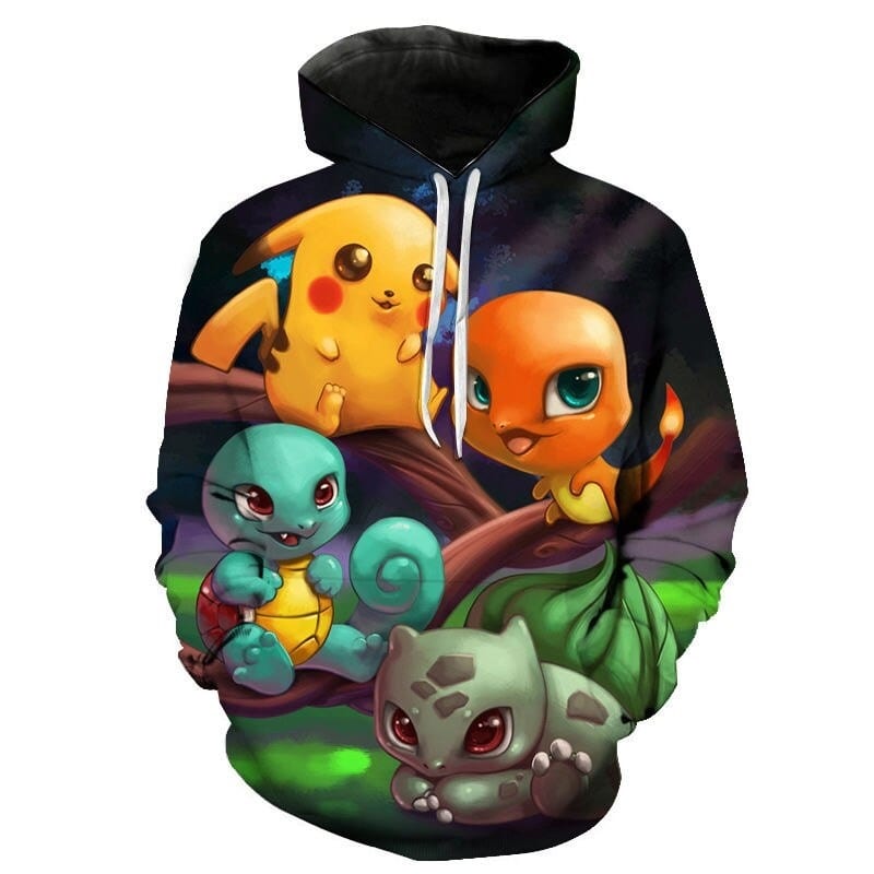 Sudadera Pokémon Starter Kanto Sudadera Pokémon Starter Kanto